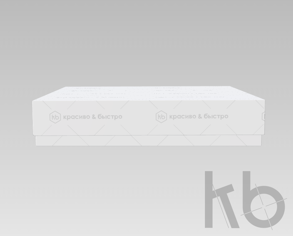 Коробка крышка-дно 25х100х125 мм