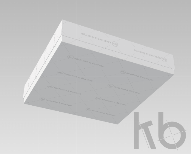 Коробка крышка-дно 325х350х150 мм