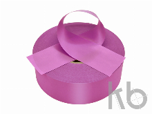 Сатиновая лента фуксия розовая