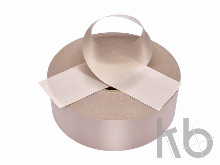 Сатиновая лента кофейная